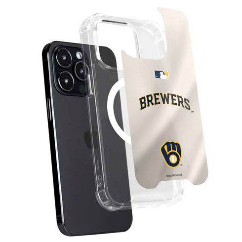 MLB Milwaukee Brewers Home Jersey iPhone 16 Pro MagSafe Case