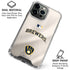 MLB Milwaukee Brewers Home Jersey iPhone 16 Pro Max Clear Case