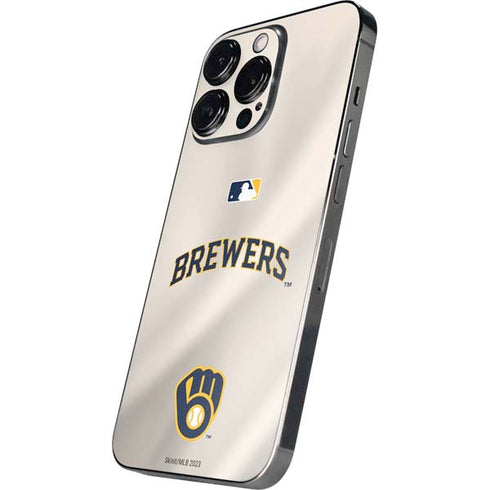 MLB Milwaukee Brewers Home Jersey iPhone 16 Pro Skin