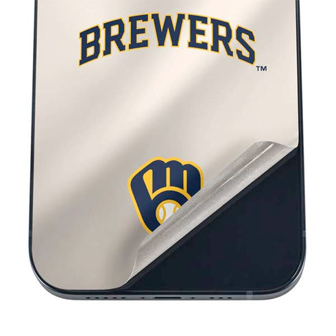 MLB Milwaukee Brewers Home Jersey iPhone 16 Skin