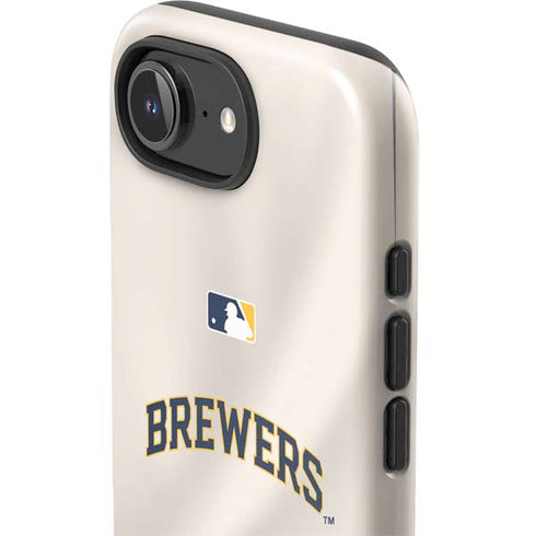 MLB Milwaukee Brewers Home Jersey iPhone 16e Impact Case