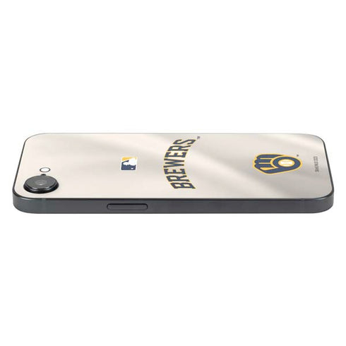 MLB Milwaukee Brewers Home Jersey iPhone 16e Skin