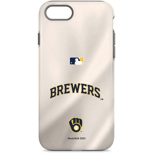 MLB Milwaukee Brewers Home Jersey iPhone Cases