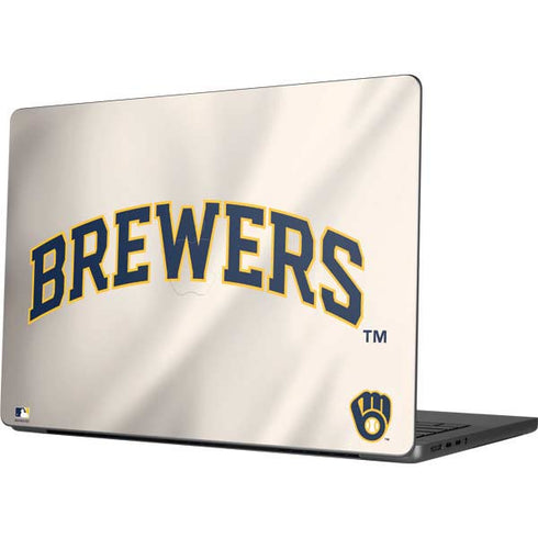 MLB Milwaukee Brewers Home Jersey Apple MacBook Pro 14-inch Skin