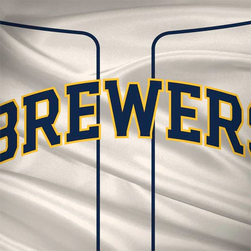 MLB Milwaukee Brewers Home Jersey MacBook Skins