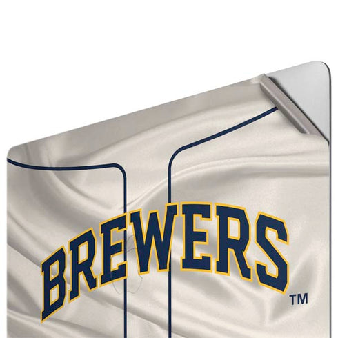 MLB Milwaukee Brewers Home Jersey Apple MacBook Pro 16-inch Skin