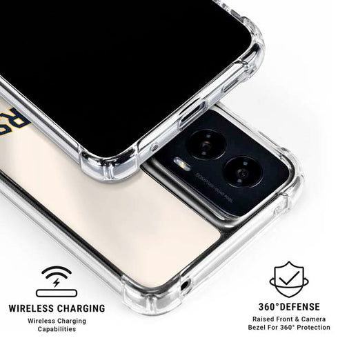 MLB Milwaukee Brewers Home Jersey Moto G Power 5G (2024) Clear Case