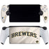 MLB Milwaukee Brewers Home Jersey PlayStation Portal Remote Player Skin