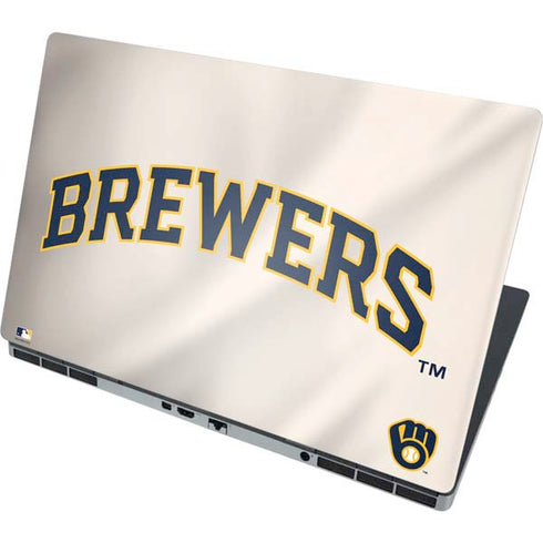 MLB Milwaukee Brewers Home Jersey Dell Precision Skin