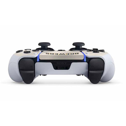 MLB Milwaukee Brewers Home Jersey PS5 DualSense Edge Pro Controller Skin