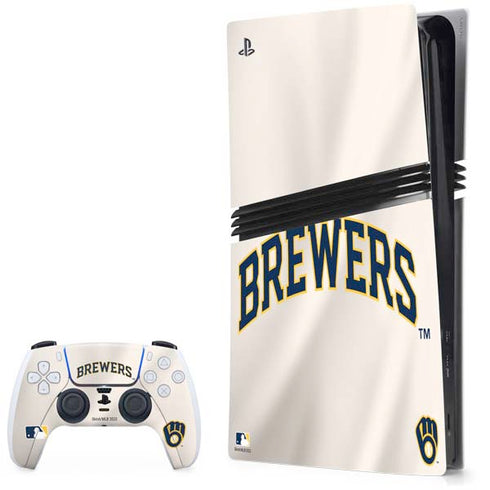 MLB Milwaukee Brewers Home Jersey PlayStation PS5 Skins