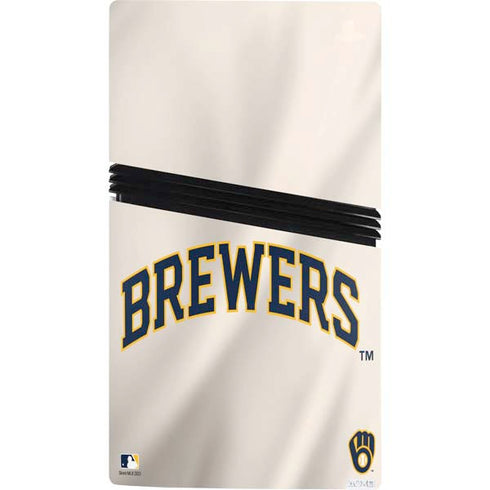 MLB Milwaukee Brewers Home Jersey PS5 Pro Bundle Skin