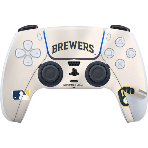 MLB Milwaukee Brewers Home Jersey PS5 Pro Disk Bundle Skin