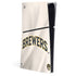 MLB Milwaukee Brewers Home Jersey PS5 Slim Digital Edition Console Skin