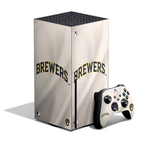 MLB Milwaukee Brewers Home Jersey Xbox Series X Bundle Skin