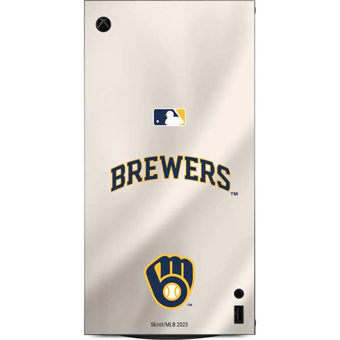 MLB Milwaukee Brewers Home Jersey XBox Series X Digital Edition Console Skin