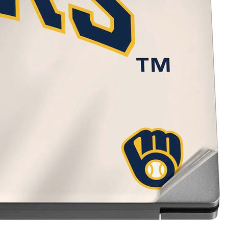 MLB Milwaukee Brewers Home Jersey Dell XPS Skin