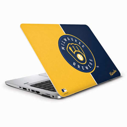 MLB Milwaukee Brewers Split HP Elitebook Skin