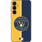 MLB Milwaukee Brewers Split Galaxy A35 5G Skin