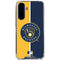 MLB Milwaukee Brewers Split Galaxy A36 5G Clear Case