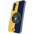 MLB Milwaukee Brewers Split Galaxy A55 5G Clear Case