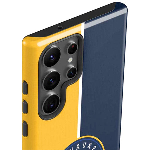 MLB Milwaukee Brewers Split Galaxy S23 Ultra Pro Case