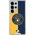 MLB Milwaukee Brewers Split Galaxy S25 Ultra Clear Case