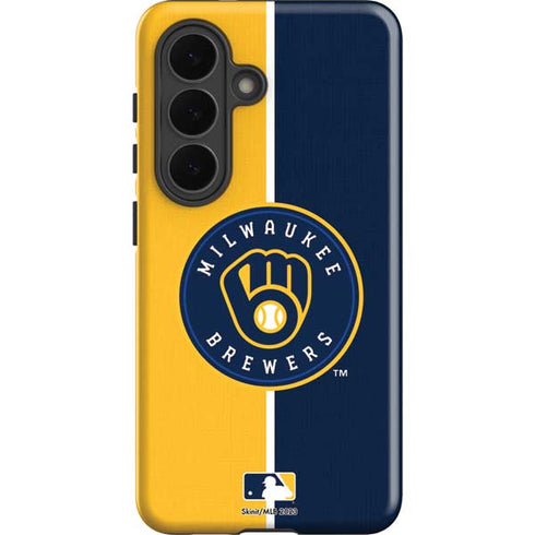 MLB Milwaukee Brewers Split Galaxy S26 Impact Case