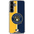 MLB Milwaukee Brewers Split Galaxy S26 Plus Clear Case