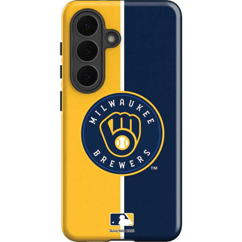 MLB Milwaukee Brewers Split Galaxy S26 Plus Impact Case