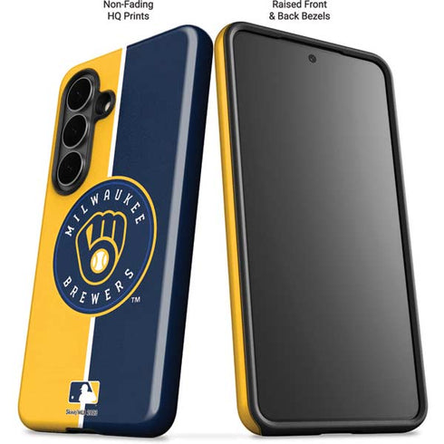 MLB Milwaukee Brewers Split Galaxy S26 Plus Impact Case