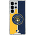 MLB Milwaukee Brewers Split Galaxy S26 Ultra Clear Case