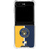 MLB Milwaukee Brewers Split Galaxy Z Flip6 Clear Case