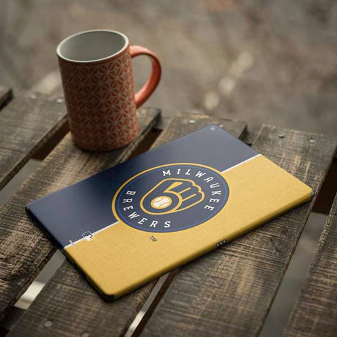 MLB Milwaukee Brewers Split iPad Skins