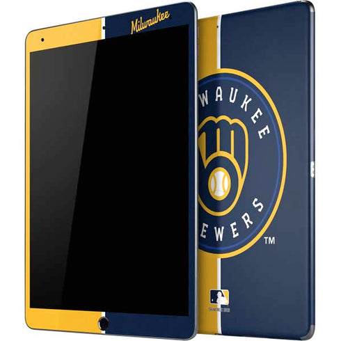 MLB Milwaukee Brewers Split iPad Skins