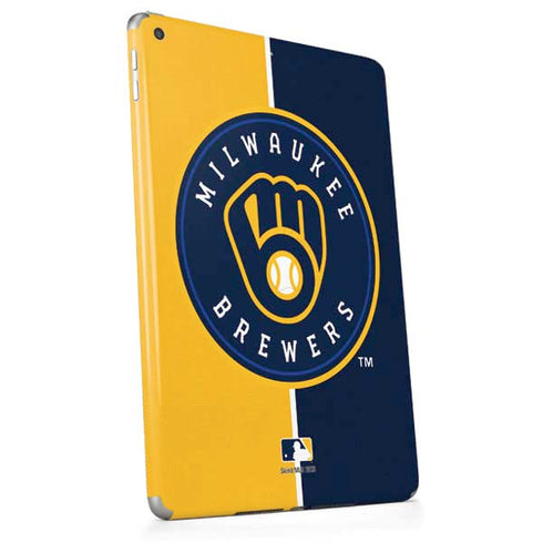 MLB Milwaukee Brewers Split Apple iPad Skin