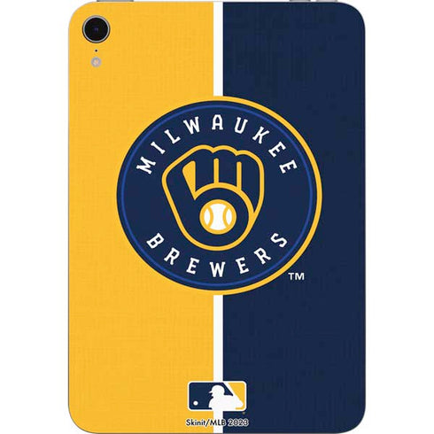 MLB Milwaukee Brewers Split Apple iPad Mini Skin