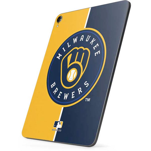 MLB Milwaukee Brewers Split Apple iPad Pro Skin
