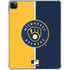 MLB Milwaukee Brewers Split iPad Pro 11in (2024) Clear Case