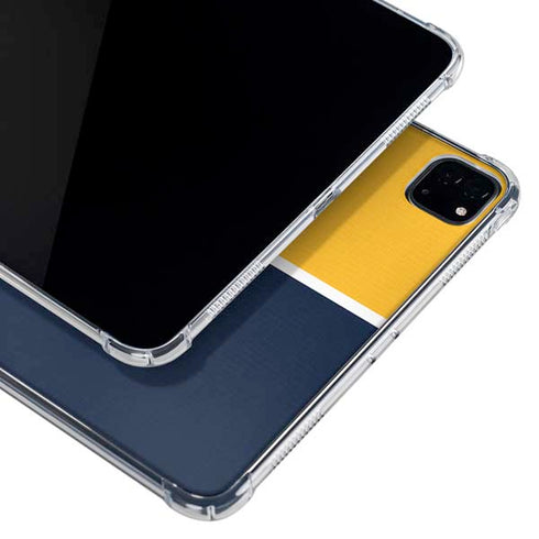 MLB Milwaukee Brewers Split iPad Pro 11in (2024) Clear Case