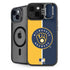 MLB Milwaukee Brewers Split iPhone 14 Plus Kickstand Case