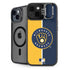 MLB Milwaukee Brewers Split iPhone 15 Plus Kickstand Case
