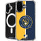 MLB Milwaukee Brewers Split iPhone 16 MagSafe Case