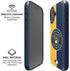 MLB Milwaukee Brewers Split iPhone 16 Magsafe Impact Case