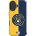 MLB Milwaukee Brewers Split iPhone 16 Plus Impact Case