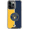 MLB Milwaukee Brewers Split iPhone 16 Pro Clear Case