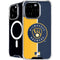 MLB Milwaukee Brewers Split iPhone 16 Pro MagSafe Case