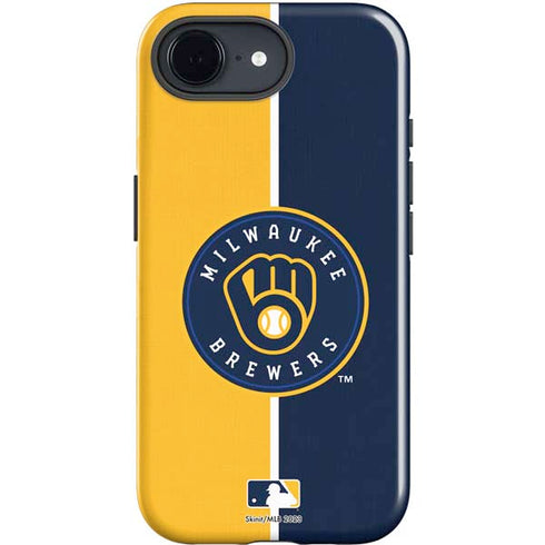 MLB Milwaukee Brewers Split iPhone 16e Impact Case