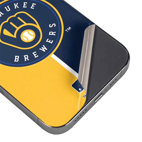 MLB Milwaukee Brewers Split iPhone 16e Skin