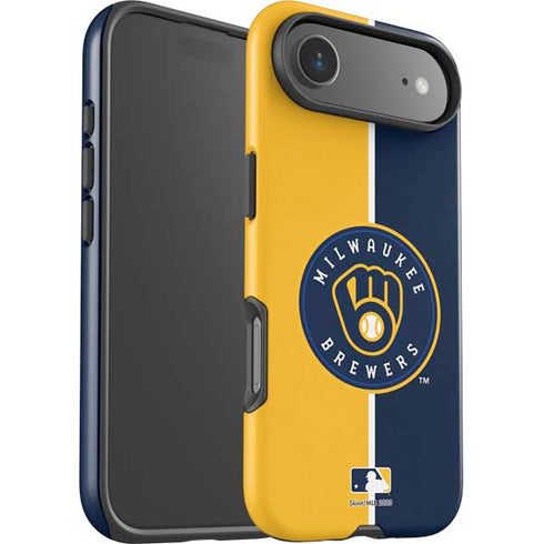 MLB Milwaukee Brewers Split iPhone 17 Air Impact Case